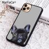 MaiYaCa Чехол для телефона с французским бульдогом и мопсом для iPhone 17 Air 16 pro max 15 14 plus 12 13 Чехол