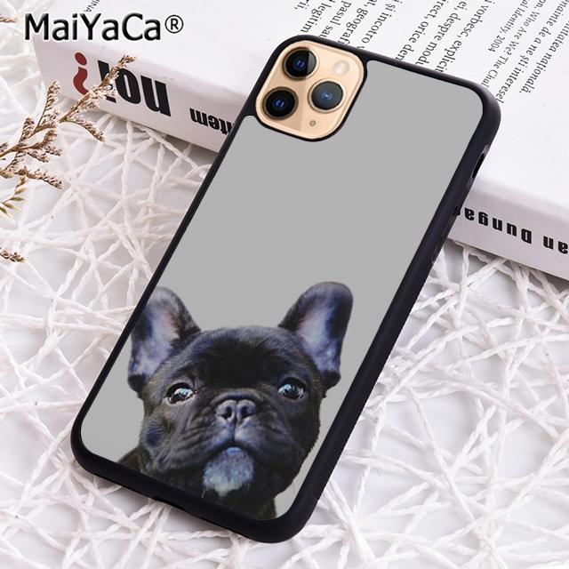 MaiYaCa Чехол для телефона с французским бульдогом и мопсом для iPhone 17 Air 16 pro max 15 14 plus 12 13 Чехол