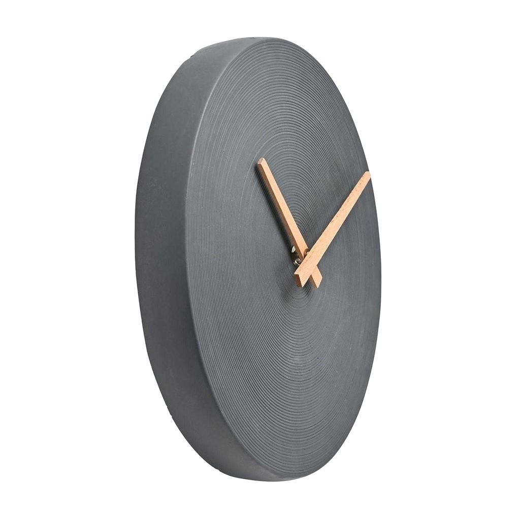 Interval Cement Wall Clock