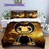 Bendy Pattern Bedding Quilt Set  Home Decoration  Gift (1 * duvet cover + 2 * pillowcase  without core)