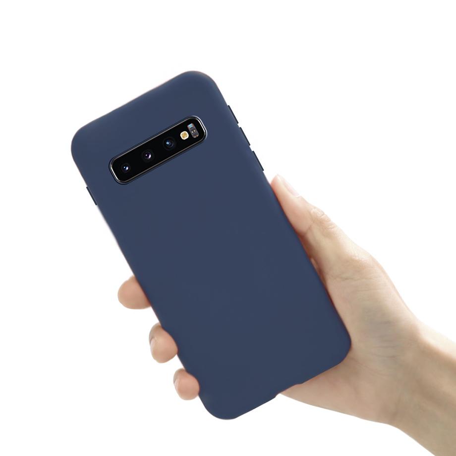 Чехол для телефона для Samsung Galaxy S10 Plus S10E S 10 Plus S10 e S10Plus Чехол Накладка Ультратонкий матовый Мягкий бампер Силиконовые чехлы для телефона