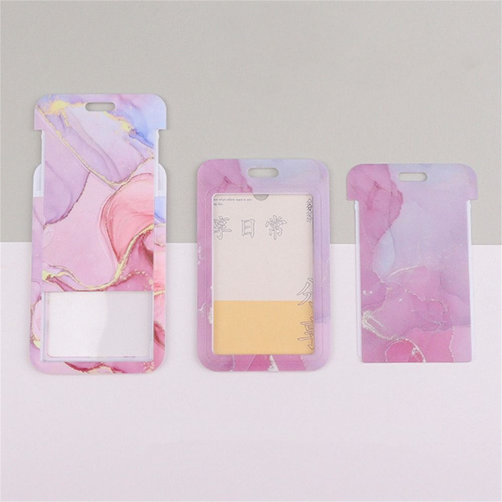 Women Keyrings Student Credit Card Credential Holder ID Card Holder Lanyard Card Holder Card Straps