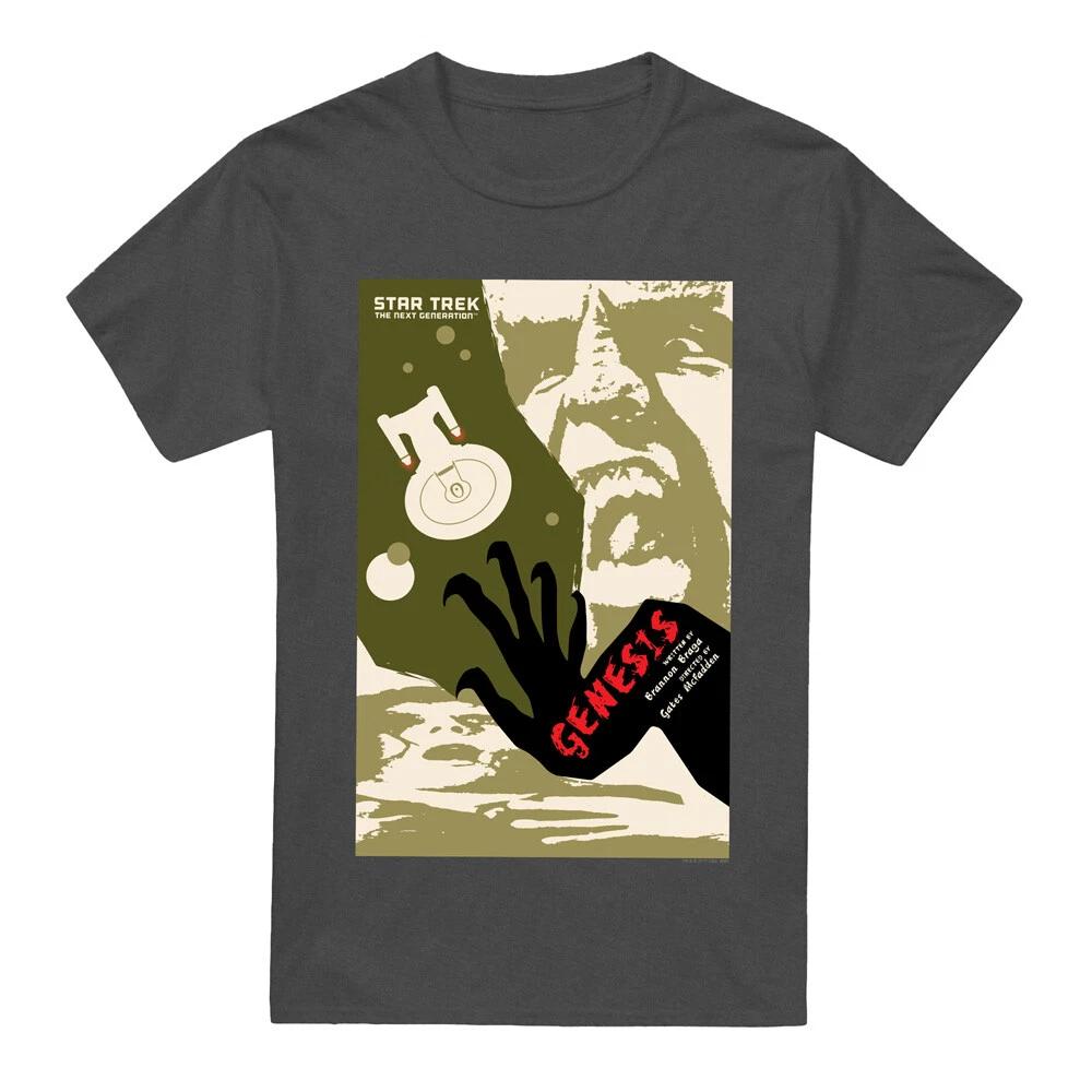 Футболка Star Trek Tng Сезон 7 Эпизод 19 S-3XL, Угольный