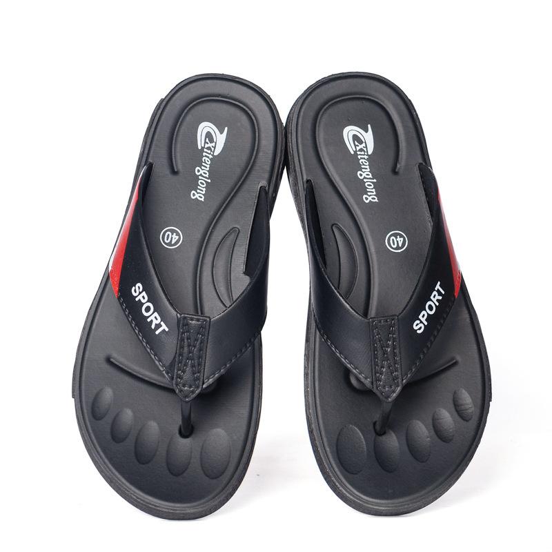 Мужские тапочки Летние шлепанцы для мужчин Пляжные тапочки Коричневые сандалии Удобная обувь Нескользящая обувь для ванной Мужские шлепанцы