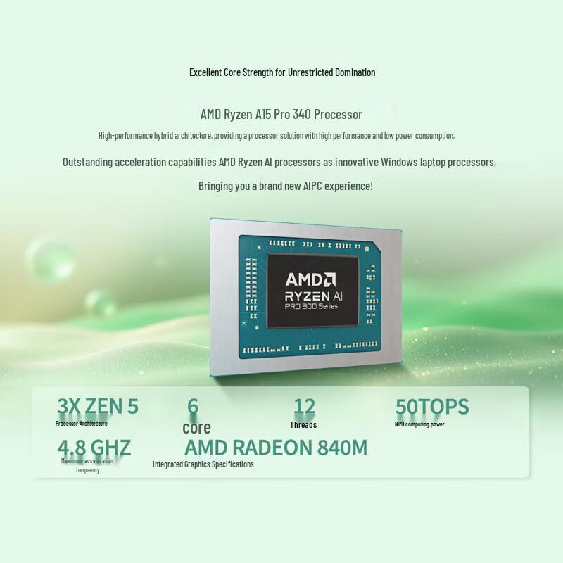 Dell Pro14 14-inch AMD Ryzen AI Laptop (CN version)