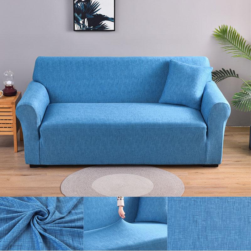 Floral Sofa Cover Fit L-Shaped Stretch Modern Chair Couch Cover Sofa Covers For Living Room Furniture Protector 1/2/3/4 Seater