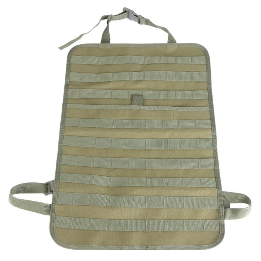 Vehicle Car Seat Back Organizer Bag Hanger For Auto Capacity Storage Pouch Black