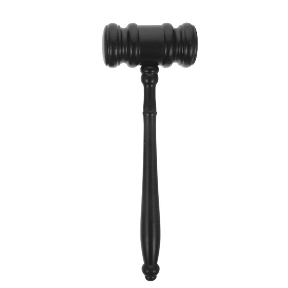 Wood Gavel Costume Sound Block Durable Base Lobster Hammer Simple Design Judge Hammer Court