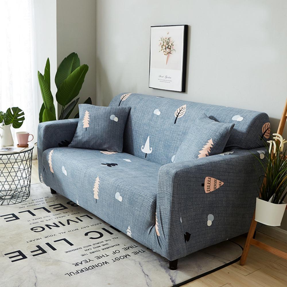 Four Seasons Sofa Cover All-inclusive Dust Cover Princess Combination Non-slip Elastic Sofa Cover