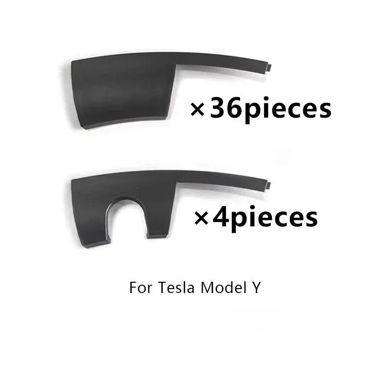Для Tesla Model Y 20 дюймов колпак ступицы накладка обод колеса автомобильные протекторы наклейки на колпак ступицы ABS 2024 новое поступление автомобильные внешние аксессуары