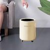 Мусорное ведро для отходов, бумажное ведро, 12 л на колесах, креативный контейнер для переработки мусора для ванной комнаты