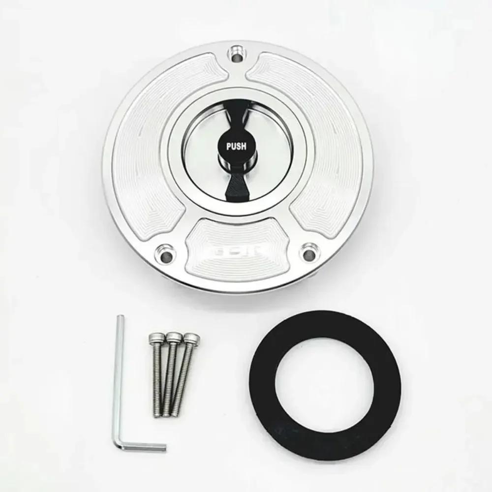 CNC Aluminum Keyless For Honda CBR 600 F4 F3 F2 1991-2008 Motorcycle Accessories Fuel Gas Tank Cap Cover