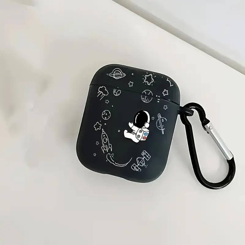 ins black astronaut suitable for AirPods1/1st generation protective case Apple pro/1 wireless bluetooth headset cover