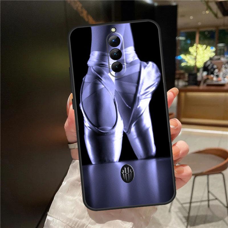 Чехол для пуантов Ballet Ballerina Shoes для ZTE Nubia Red Magic 8S 8 9 Pro Plus Red Magic 6 7 Pro 6S 7S Pro 5G 5S 6R Funda