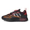 ZX 2K Boost Core Black Solar Red Кроссовки унисекс серебристо-металлик GY1209