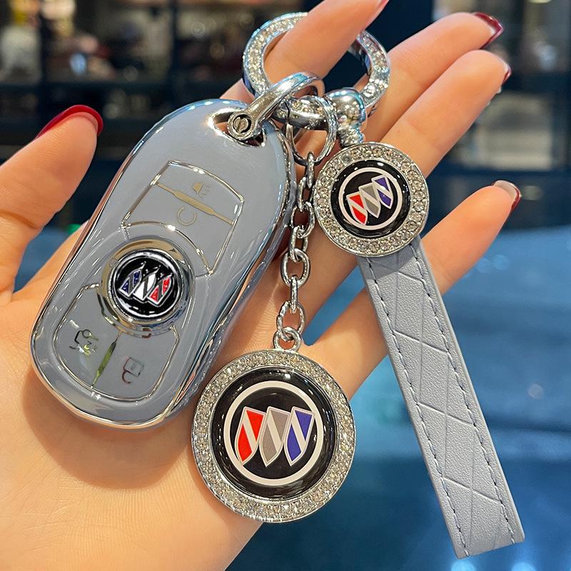 Buick Regal Key Case for Excelle, Encore, Envision, LaCrosse, GL8, Weilang, and Yinglang.
