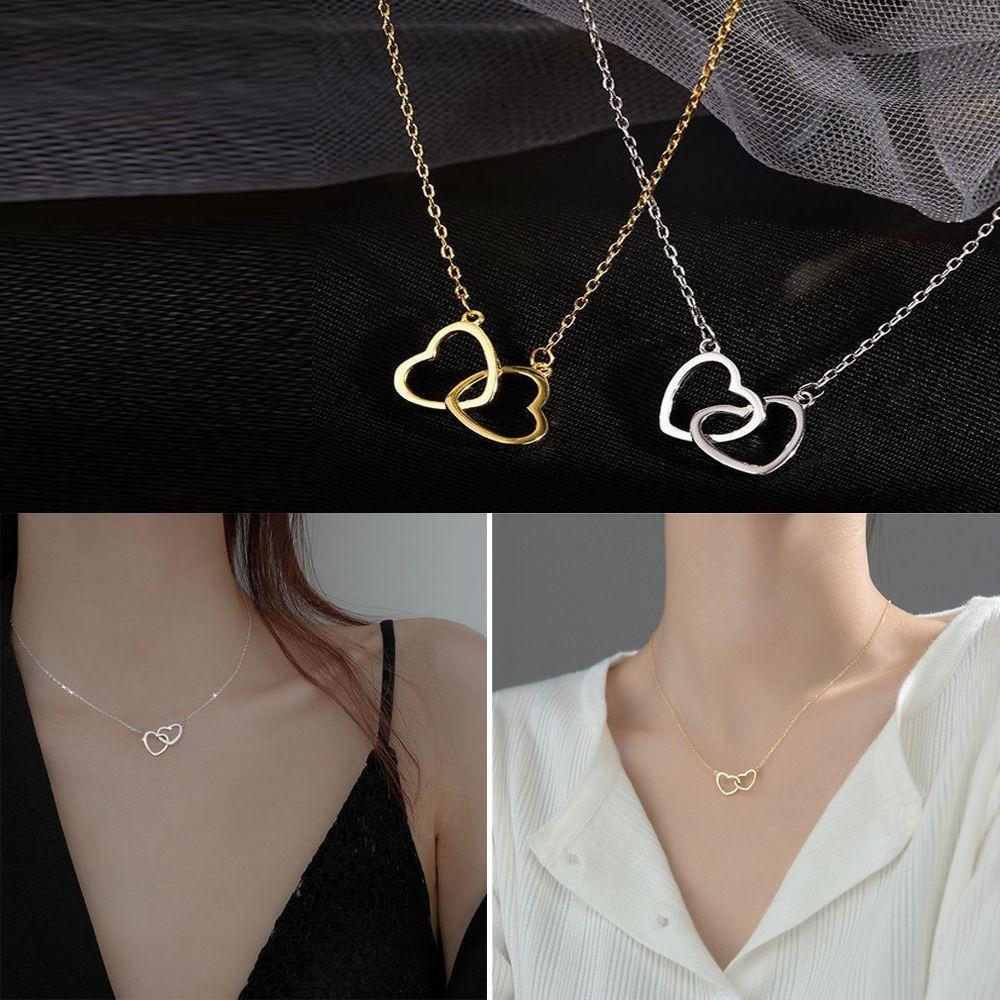 Alloy Love Drop Necklace Jewelry Pendant Necklace High Quality Clavicle Choker