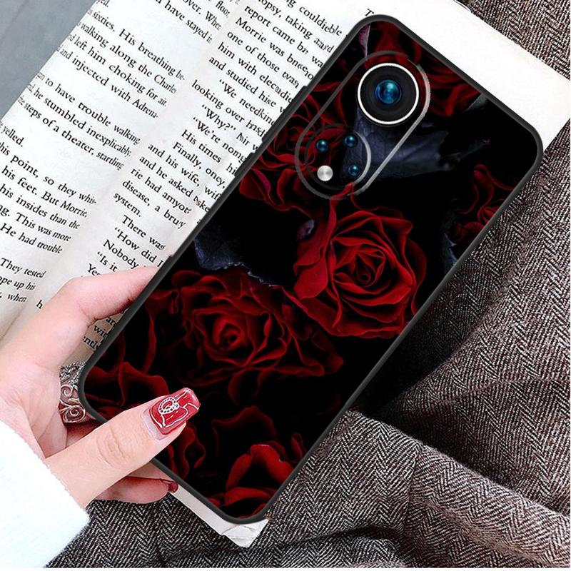 Чехол-цветок Красная Роза для Honor Magic 8 5 6 7 Lite Honor 200 400 Pro 50 70 90 X9d X9b X9c X9a X8c X8b Win RT