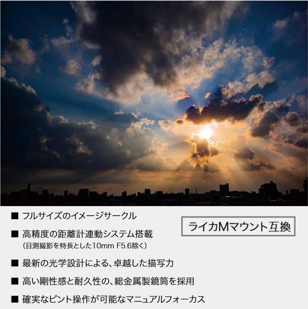 Voigtlander NOKTON Vintage Line 28mm Aspherical Type II Silver VM Mount F1.5