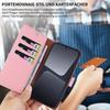 Coque pour Xiaomi 13 Pro - E.F.CONNECTION - Fermeture Magnétique - Effet Cuir - Rose