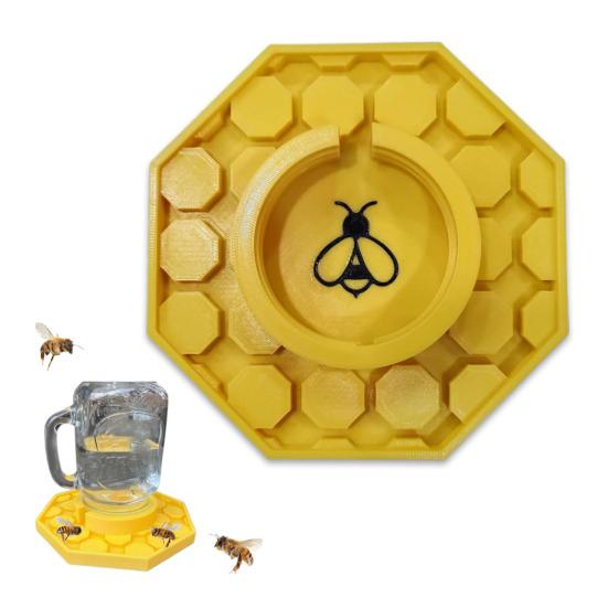 Пчелиная поилка Садовая кормушка для пчел для банки Мейсона 3D-печатная станция для поения пчел Инструменты для пчеловодства для улья Аксессуар для пасеки
