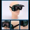 Work Safety Welding Goggles With Flip Cap Welder Accessory Eye Protector Protection Eyeglass