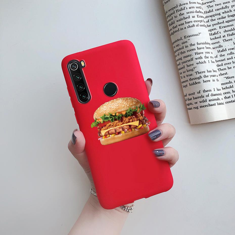 Для чехла Xiaomi Redmi Note 8 Чехол из мягкого силикона с рисунком Чехол для телефона Xiaomi Redmi Note 8 Pro Чехол Funda Redmi Note 8 T 8T Чехол