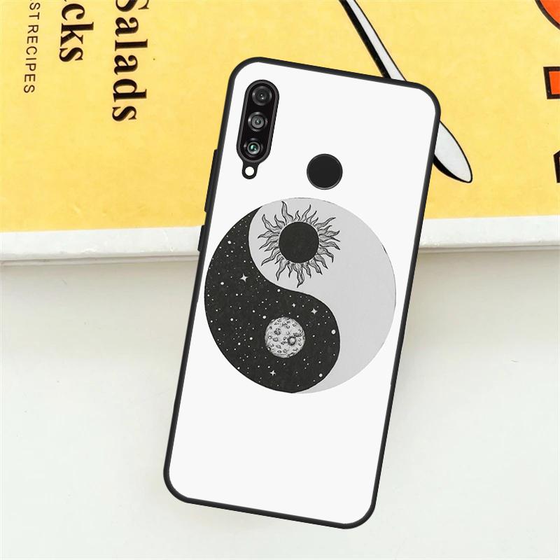 Восемь диаграмм Тайцзи Инь Ян для Huawei Nova 3i 7i 8i 11i Y60 Y70 Y90 Y61 Y91 Nova 11 9 10 SE P30 Pro P20 P40 Lite Case