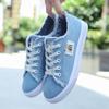 Women Spring Autumn Outdoor Walking Canvas Shoes Fall  New Small White Jogging Sneakers Girls Student Sports Flat Trainers