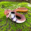 Realistic Fake Snake Toy Soft TPR Snake Model Keep Birds Away Scare Squirrels Simulated Snake Tricky Props Kids Adults Halloween Party Gag Gift