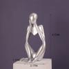 Thinker Abstract Statues Art Statue Decoration Home Decoration Nordic Living Room Desktop Decor Mini Sculpture Accessories