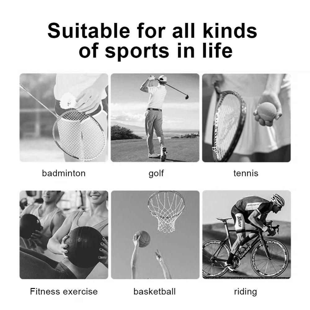 Built-in Silicone Pad Arm Support Band Knob Adjustable Badminton Elbow Support Brace  Badminton