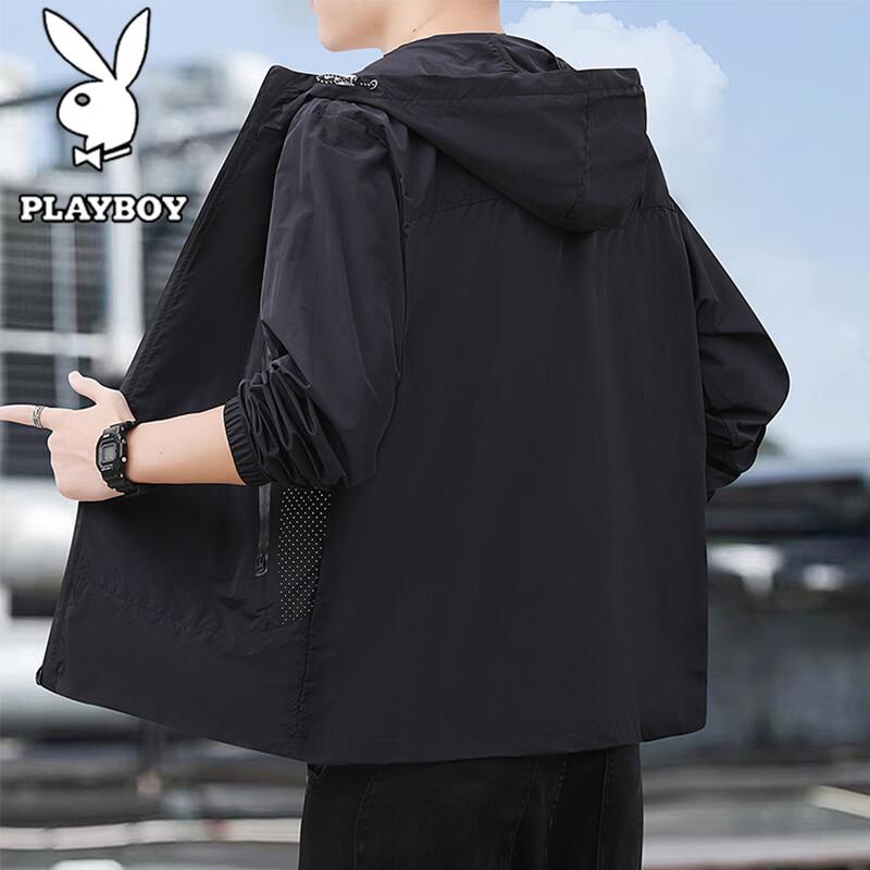 PLAYBOY Мужская легкая куртка для защиты от солнца