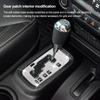 Яркая наклейка на коробку переключения передач, крышка панели для Jeep Wrangler JK JKU 2012-2018, Стайлинг автомобиля, украшение интерьера