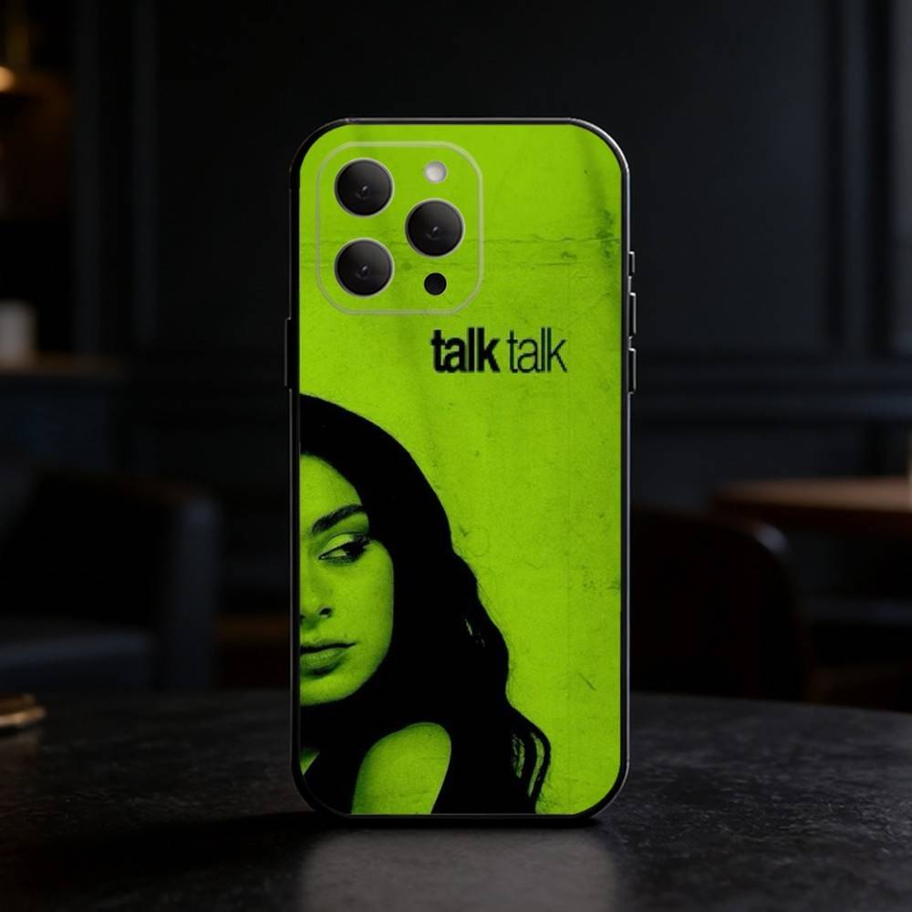 Чехол для телефона Charli XCX 360 Brat для iPhone 17,16,15,14,13,12,11 Plus,Pro Max,SE4Мягкий силиконовый черный чехол