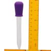 8Pcs Clear 5ml Straw Dropper 8 Colors Transfer Eyedropper Silicone Plastic Pipettes  Oil Science