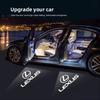 Car Stickers HD Car Door Lamp Projector Car Badge Welcome Light For Lexus F SPORT RX330 IS250 Ct200h ES300h RX350 IS300h RX450h