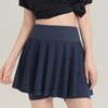 High-Waisted Pleated Sport Skort Women - Breathable Quick-Dry Running Yoga Tennis Skirt With Built-in Shorts