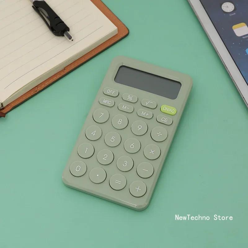 Fashion Candy Color Calculator Learning Office Calculator Accounting Mini Portable 8 Display Large-screen Calculator
