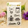 Scrapbook DIY Photo Cards Account Rubber Stamp Clear Stamp Transparent Stamp Time Dream Bottle