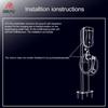 GWUYU Aluminum Alloy EV Charging Pile Wall Mount Bracket Durable Wall Holder for Electric Car Charger
