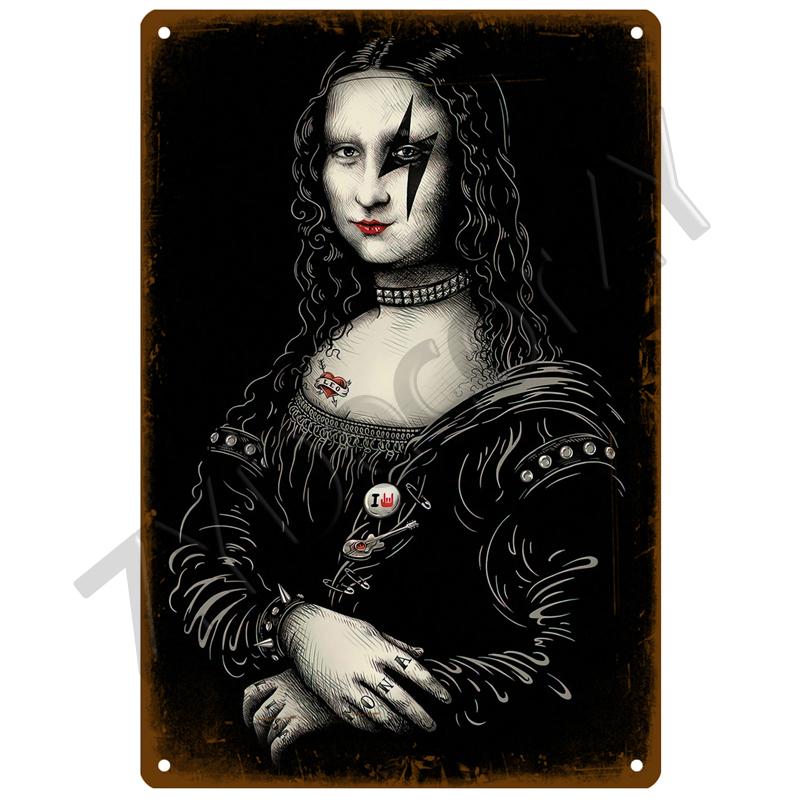 Rock and Roll Metal Sign Band Tin Sign Decorative Plates Vintage Poster Stickers Man Cave Music Home Bar Wall Decor Plaque Art