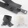1PC Open-end Nylon Invisible For Outdoor Jacket Waterproof Zipper 5# Double Slider DIY Sewing