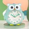 Будильник Сова Мультяшные Часы С Говорящим Ночником Бесшумная Функция Декорация