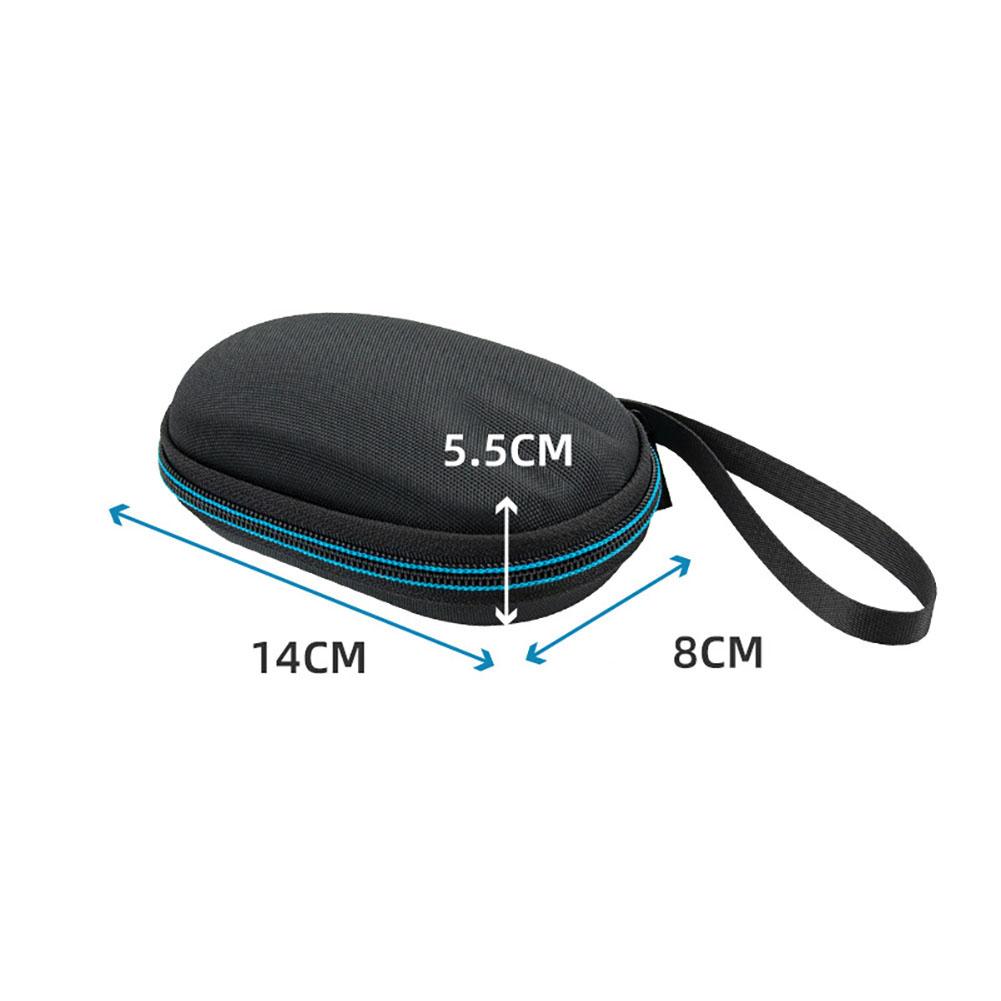Portable Mouse Storage Bag with Hand Rope Waterproof Wireless Mouse Carrying Case Scratch Proof for Logitech M221/M220/M185/M170