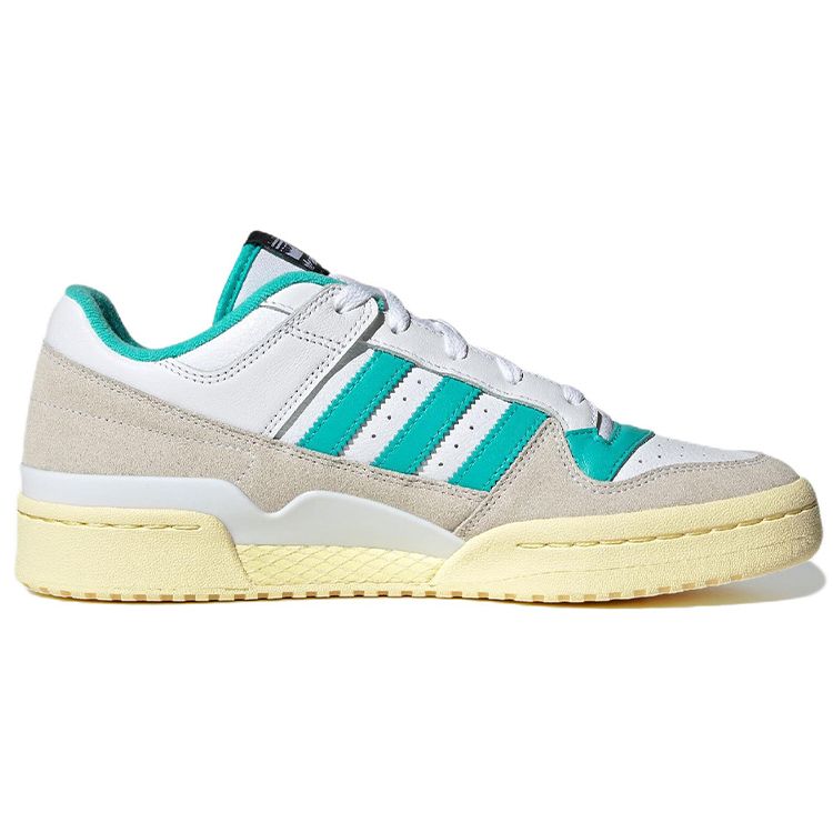 Adidas Forum Low CL White Mint Rush Unisex Sneakers Cloud-White Bliss-Pink HQ6875