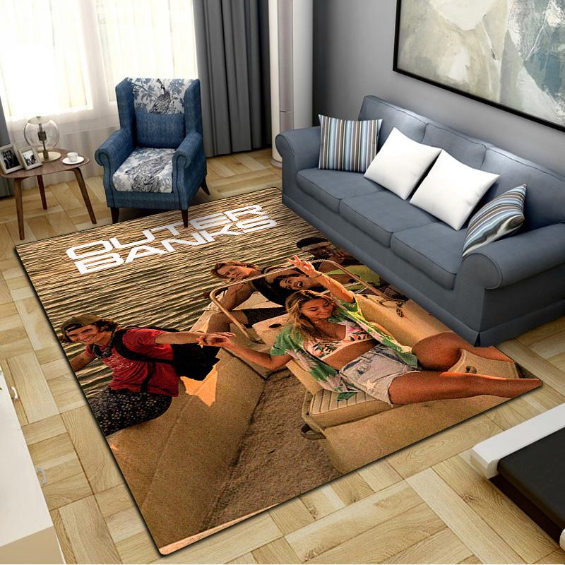 Outer Banks Carpet Rug for Living Room Bedroom Home Sofa Decoration,Kids play Non-slip Floor Mat