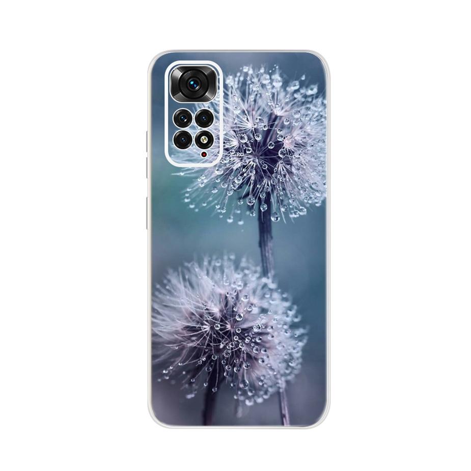 For Xiaomi Redmi Note 11 4G Case Redmi Note 11S Soft Silicone Stylish Painted Cover Case For Xiaomi Redmi 11 11S Note11 S Bumper