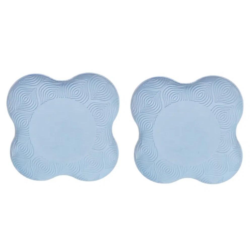 2pcs Soft Yoga Knee Mat Thickened Elbow Cushion Kneeling Protect Pad  Kneeling Protective