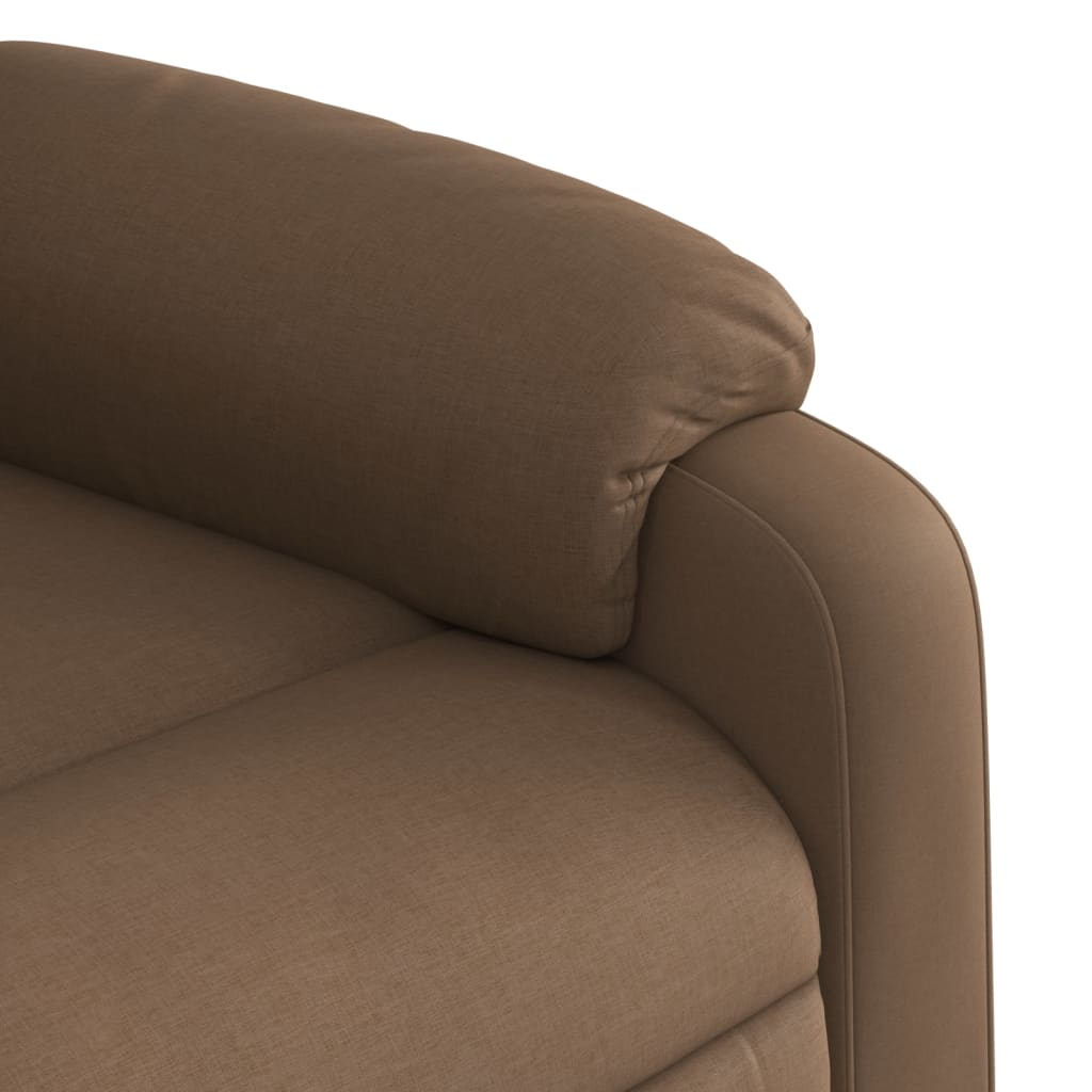 Relax Chair Brown Fabric